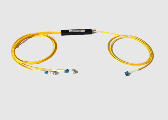 WDM dual del acoplador del ratio LC/UPC 1x2 FBT del divisor de la ventana de FTTH