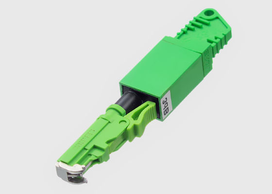 El varón de E2000/APC a unimodal femenino tapa en el atenuador óptico fijo 1-25dB