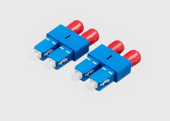 Conector híbrido a dos caras femenino de la fibra del adaptador SM de la fibra óptica del varón FC del SC